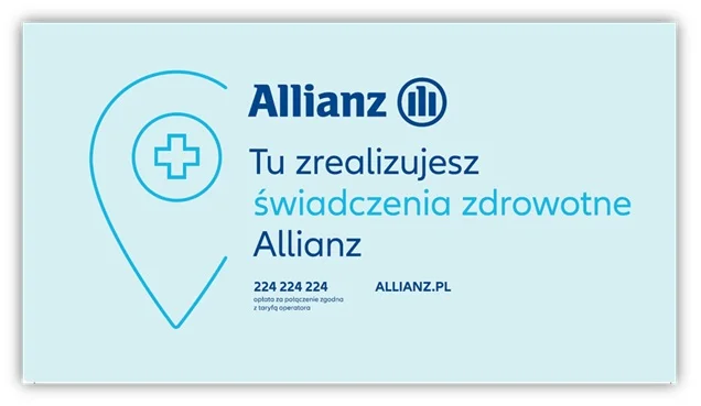 Logo Allianz &ndash; ubezpieczenia zdrowotne i pakiety medyczne